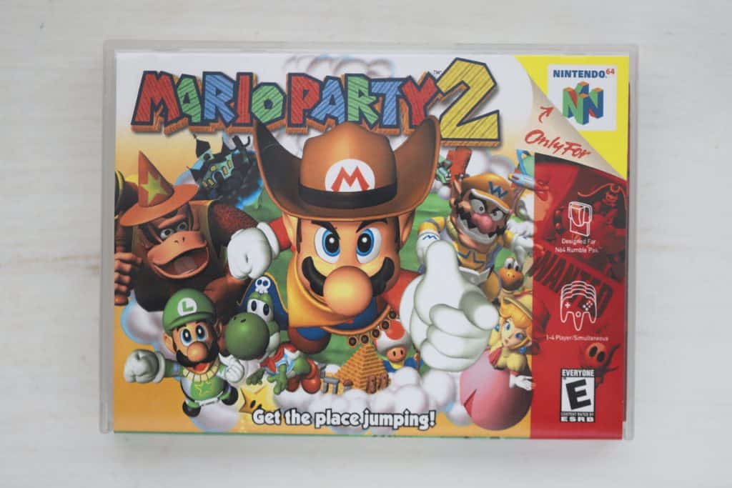 Mario Party 2 Box Art