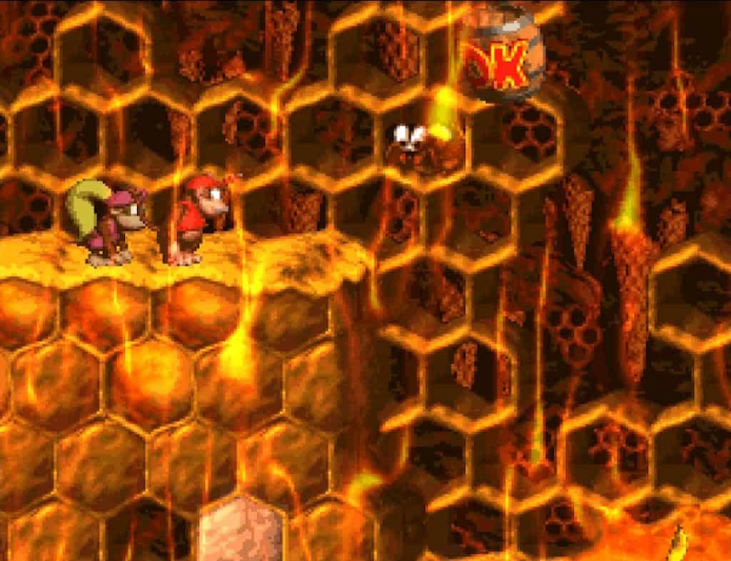 Donkey Kong Country 2 Beehive