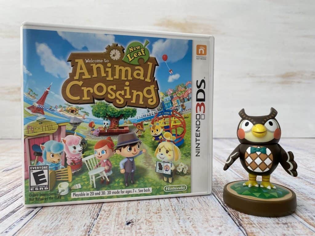 Animal Crossing New Leaf + Blathers amiibo