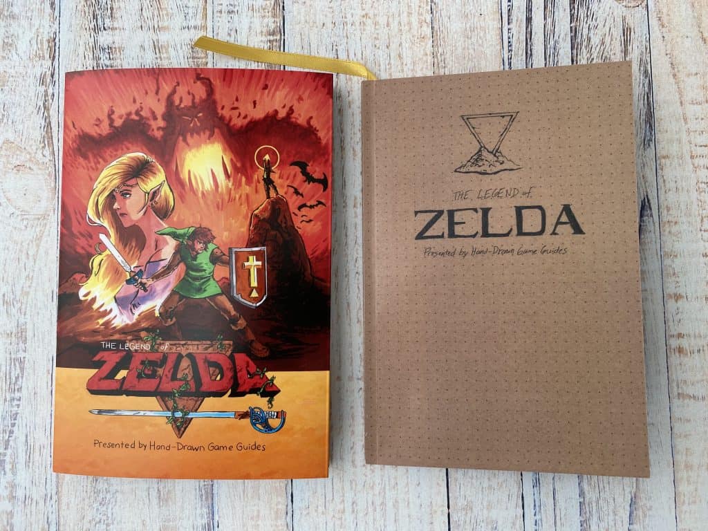 Zelda Hand Drawn Game Guide with jacket