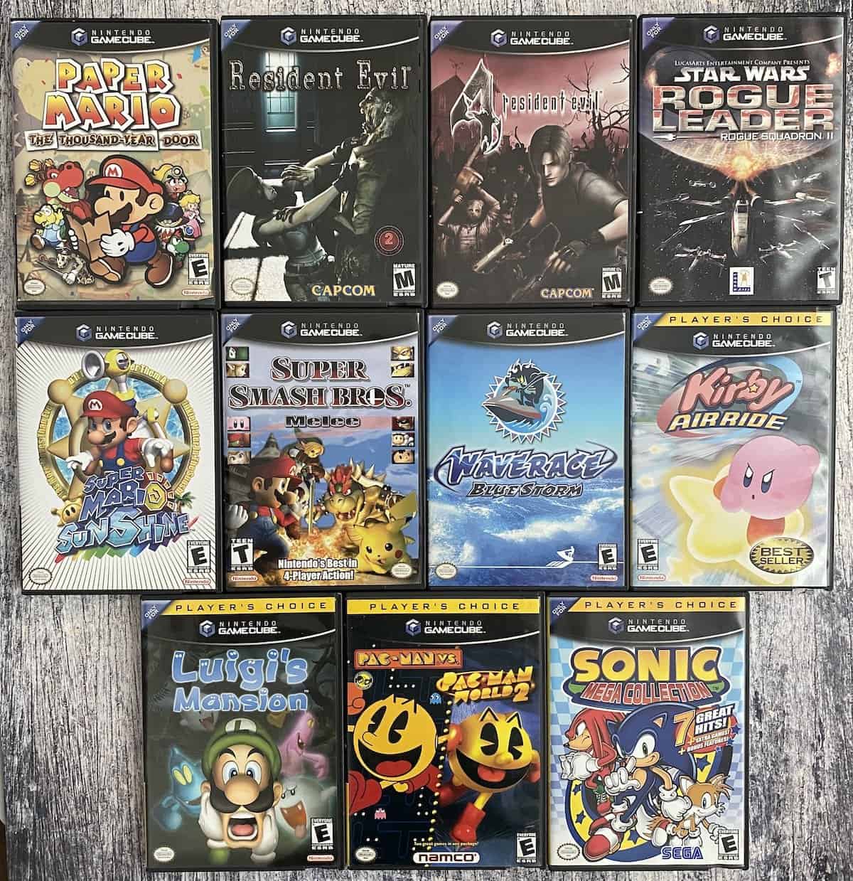 Gamecube release hot sale games