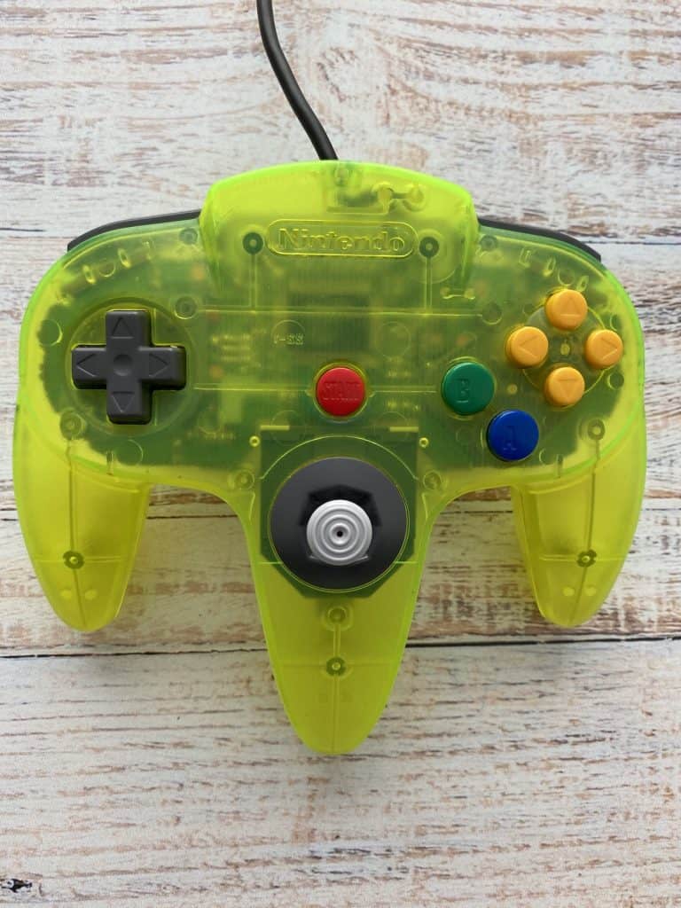 Extreme Green N64 controller