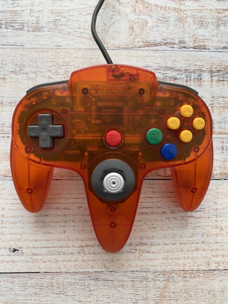 Fire Orange N64 Funtastic Controller