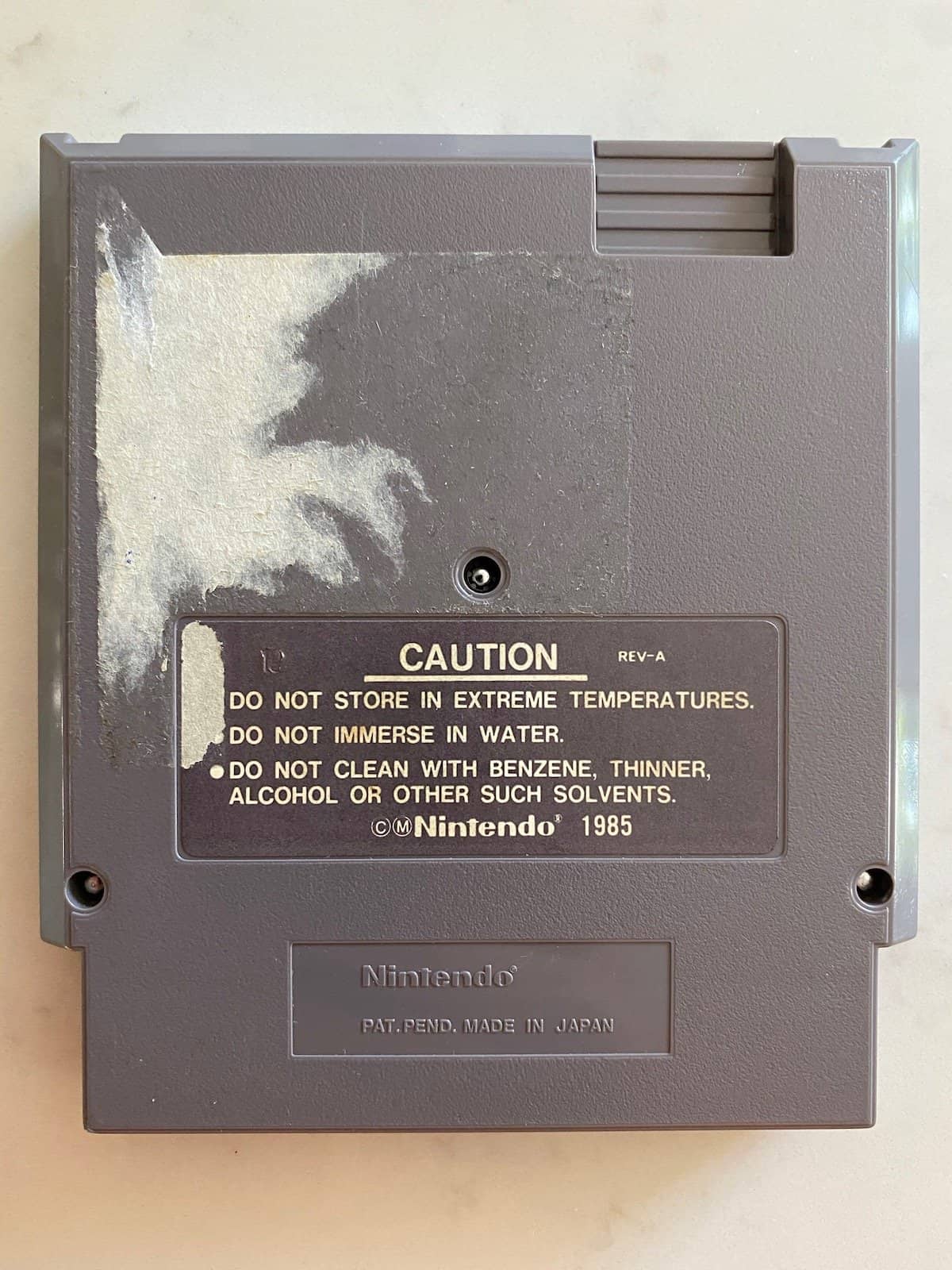 Tips for cleaning game cartridges The Chozo Project