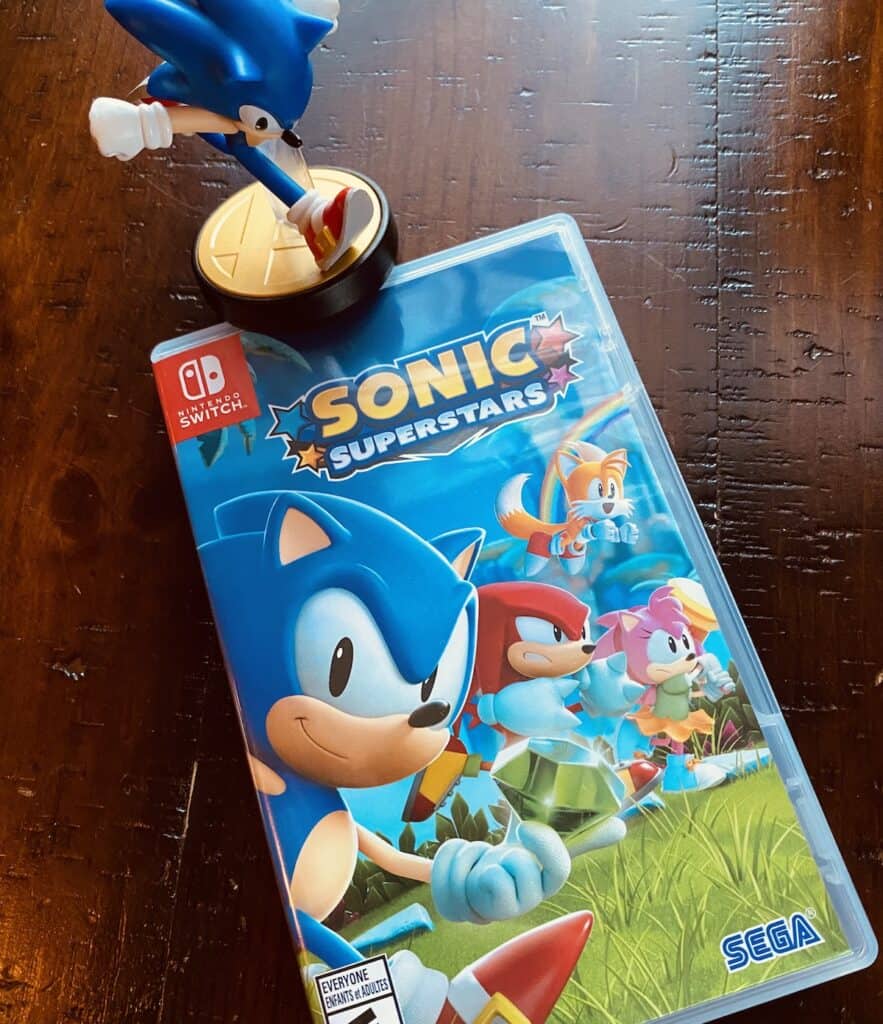 Sonic Superstars on Nintendo Switch and Sonic amiibo